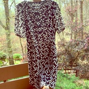 Black and gray light  dotted dress